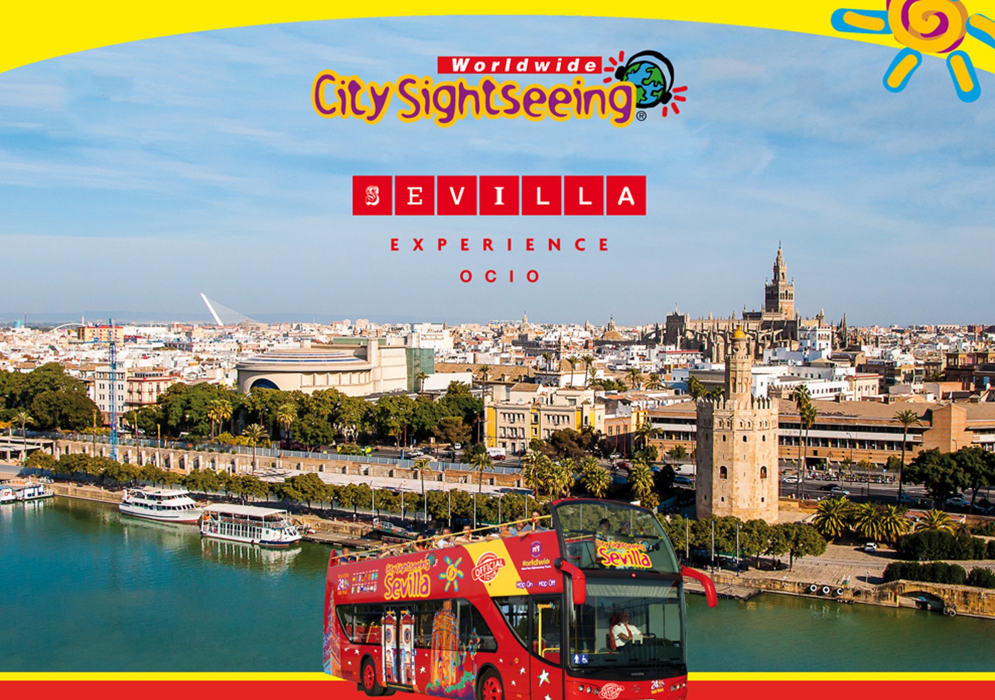 buchen online tickets karten eintrittskarten Fahrkarte City Pass Sightseeing Sevilla Experience